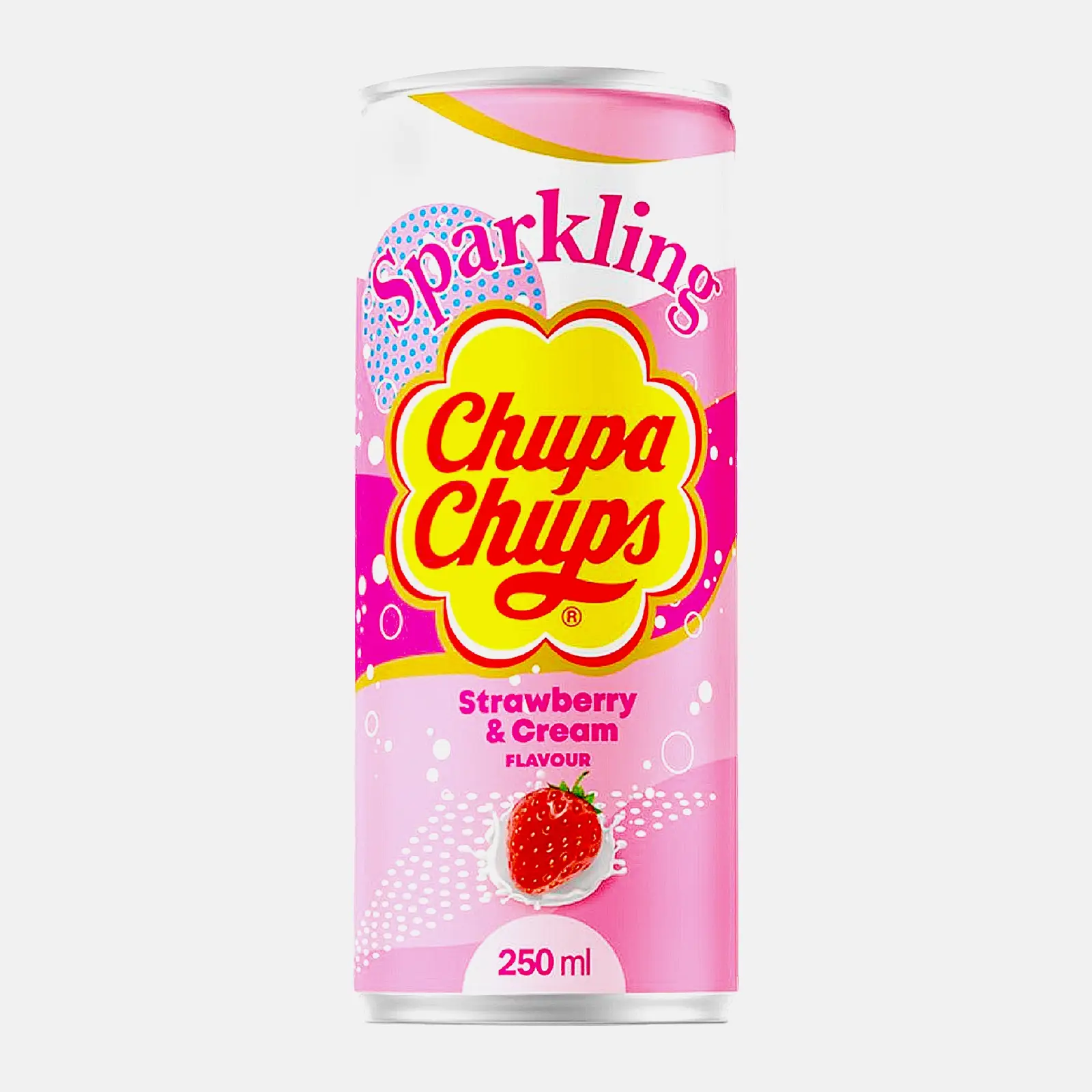 Изображение товара Напиток Chupa Chups с клубничным вкусом 250мл