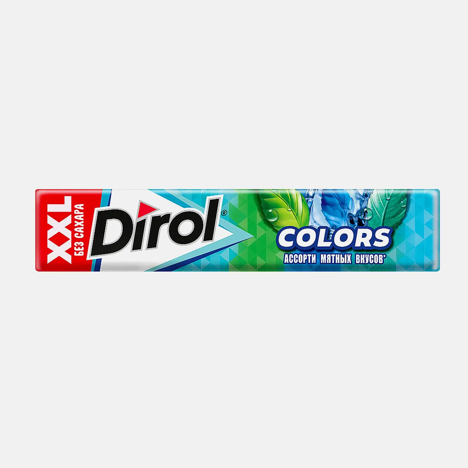 Изображение товара Жевательная резинка Dirol Colors XXL ассорти мятных вкусов 19г