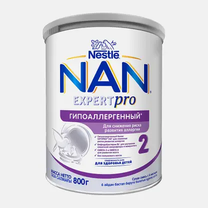 Детская смесь NAN 2 Гипоаллергенный с 6 месяцев 800г