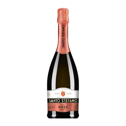 Изображение товара Розовое вино игристое полусладкое Santo Stefano 7% 750мл