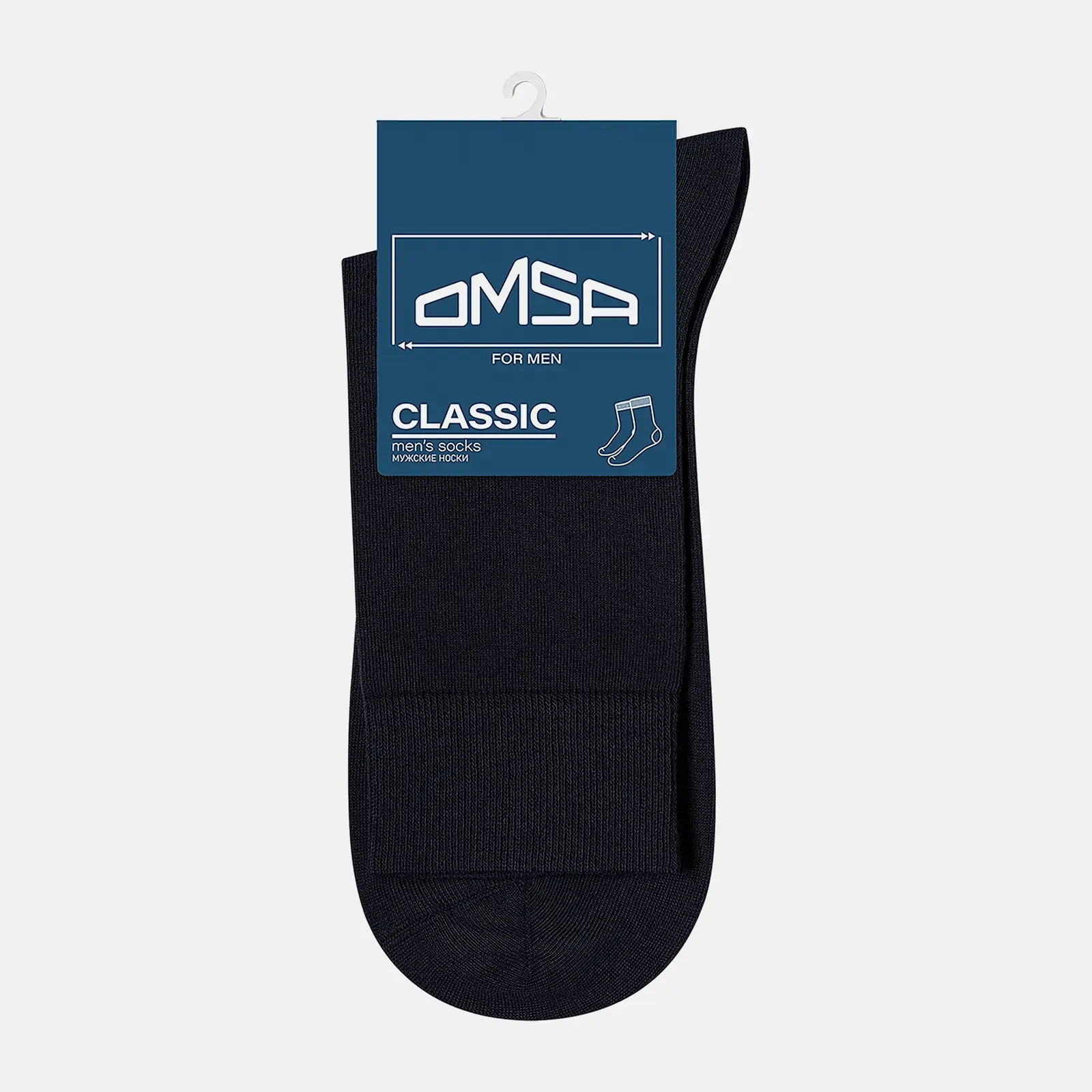 Носки Omsa Classic мужские 203 синие р.42-44 (27-29)