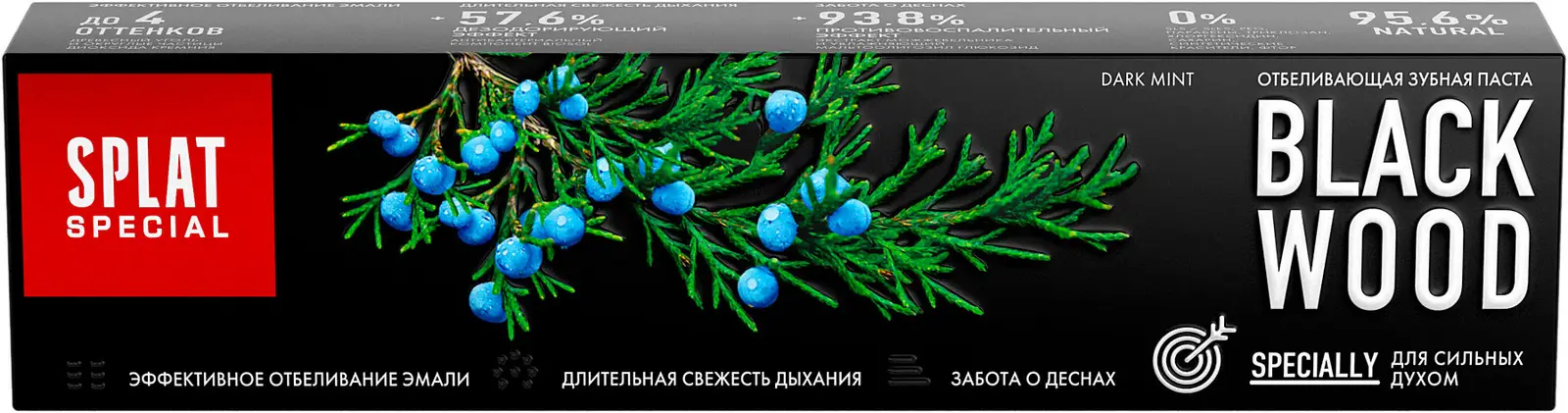 Зубная паста Splat Special Blackwood 75мл