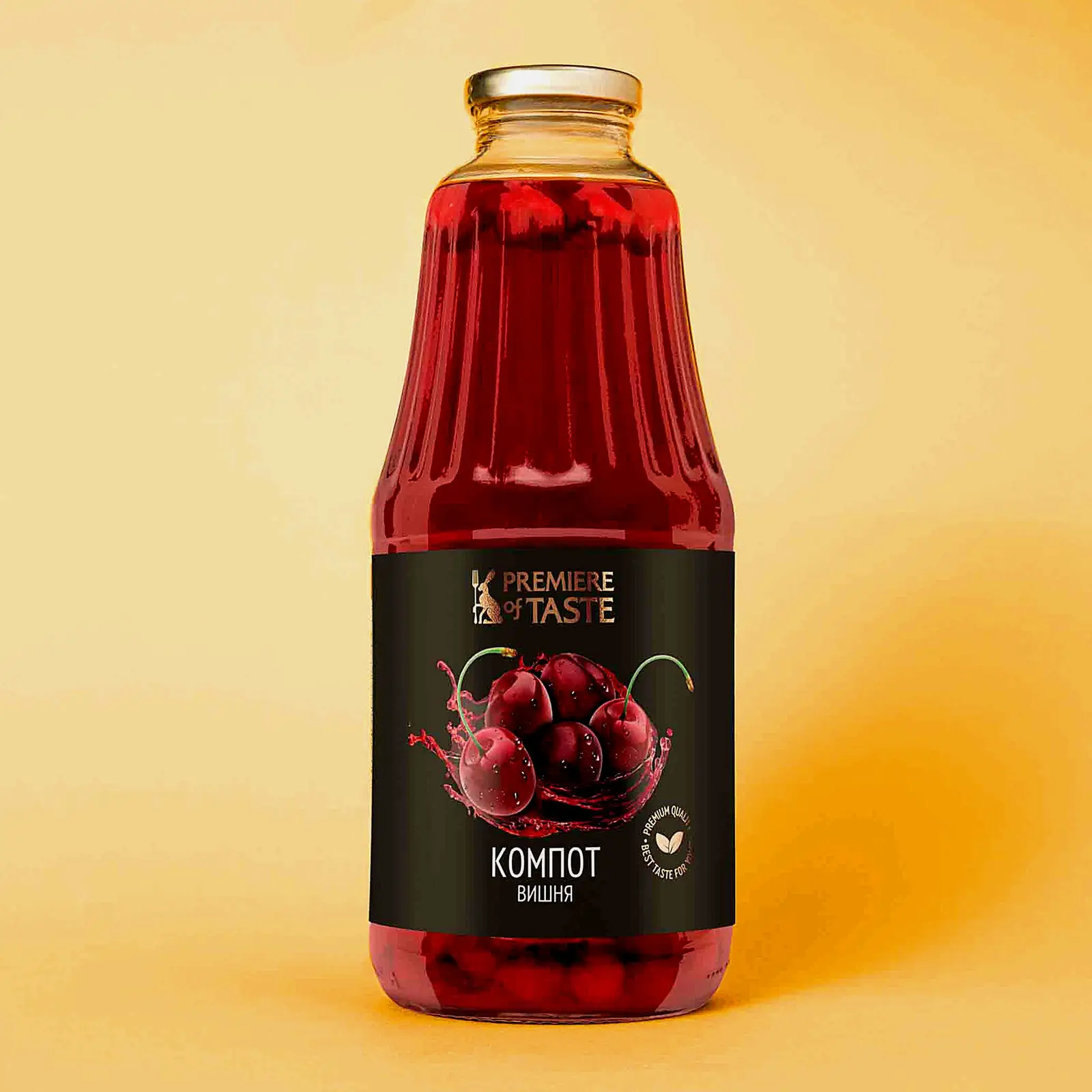 Компот из вишни Premiere of Taste 1л Компот из вишни Premiere of Taste 1л