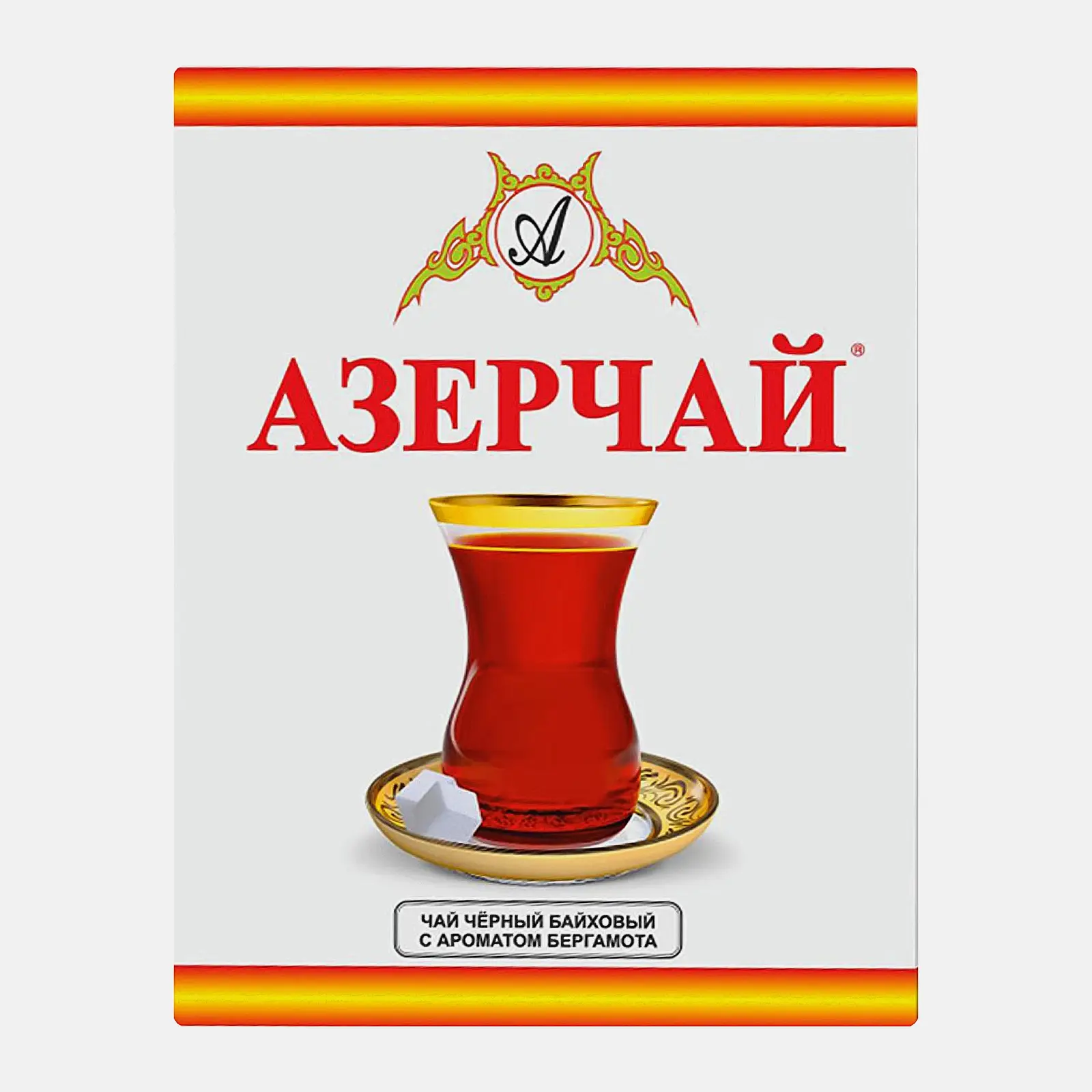 Изображение товара Черный чай Azercay Premium с бергамотом 100 г Высший сорт ароматизированный