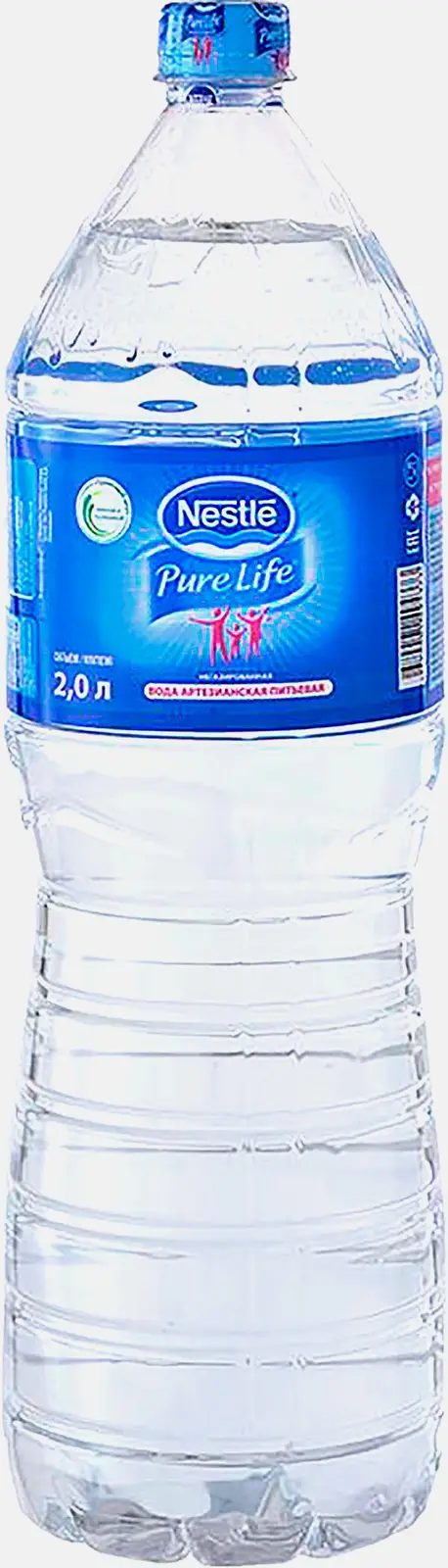 Вода Nestle Pure Life питьевая негазированная 2л