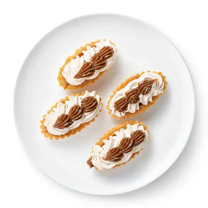 Изображение товара Пирожное Ириска Невские берега 4шт 320г - сладкое десертное изделие с натуральными ингредиентами