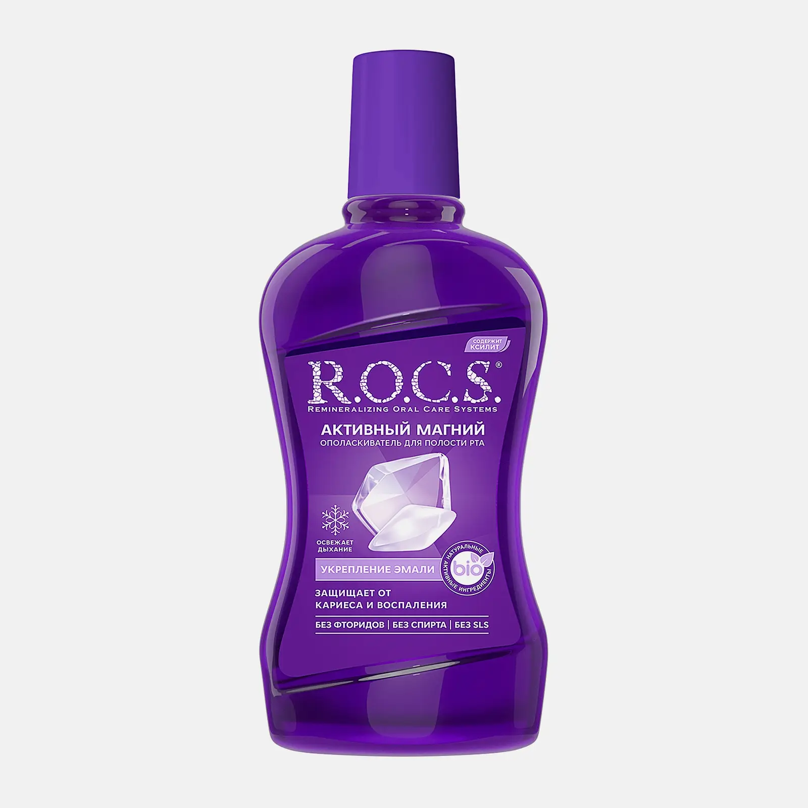 Ополаскиватель для полости рта R.O.C.S. Активный Магний 400мл
