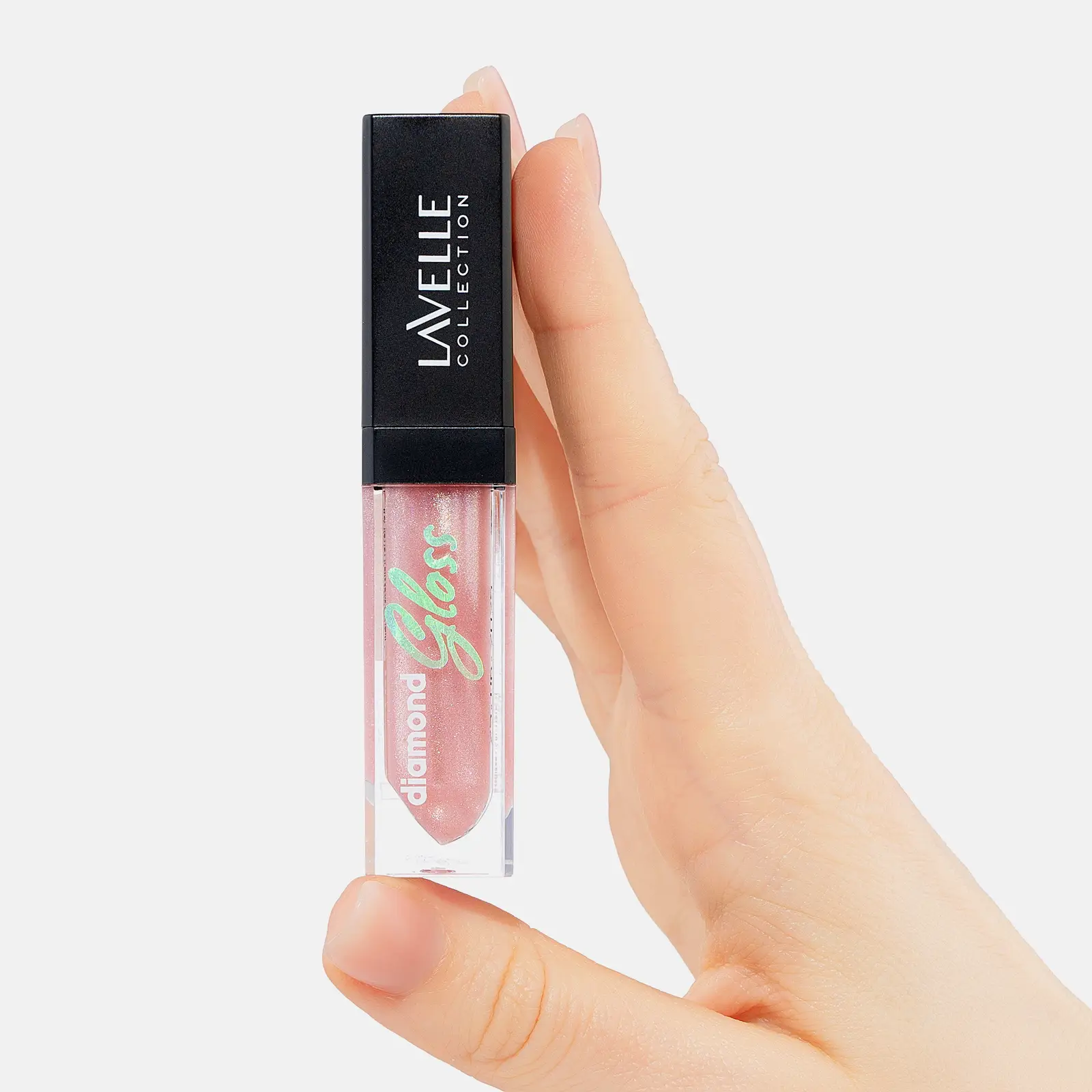 Блеск для губ тон 02 Rose Lavelle Collection Diamond Gloss - фото 2