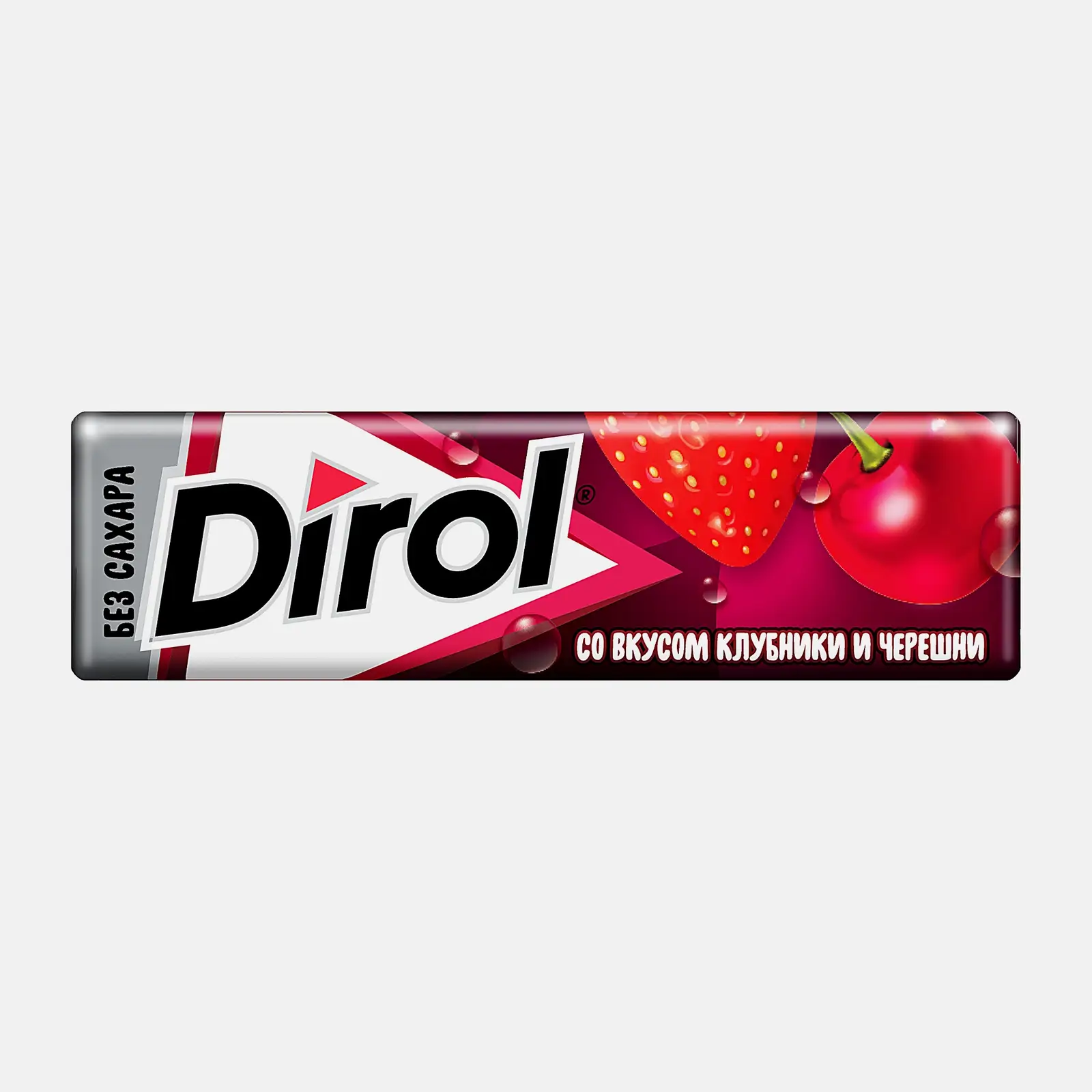 Изображение товара Жевательная резинка Dirol Клубника черешня 13.6г