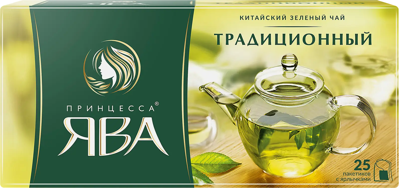 Чай зеленый Принцесса Ява Традиционный 25пак - фото 2 Чай зеленый Принцесса Ява Традиционный 25пак - фото 2