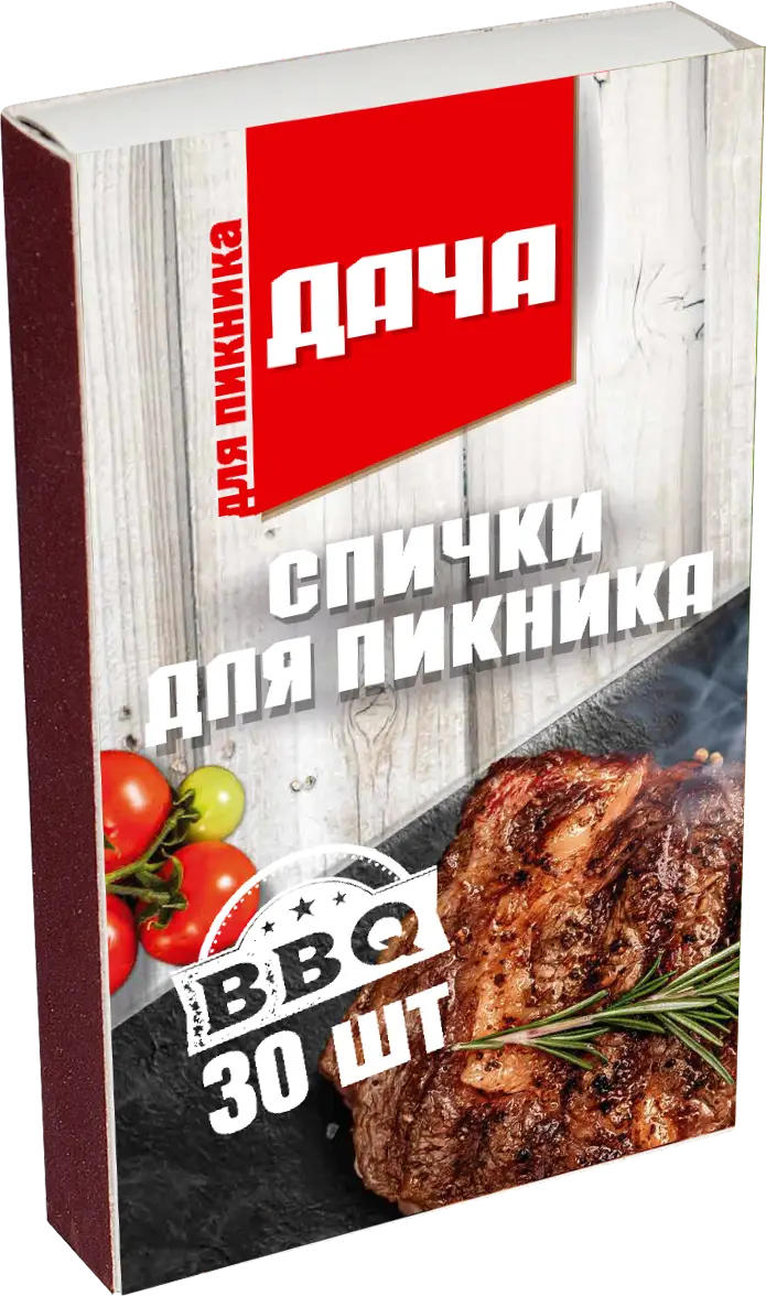 Спички для пикника Дача 30шт - Магнит-Продукты