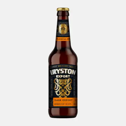 Тёмное пиво фильтрованное Iryston Dark Export 4.4% 450мл
