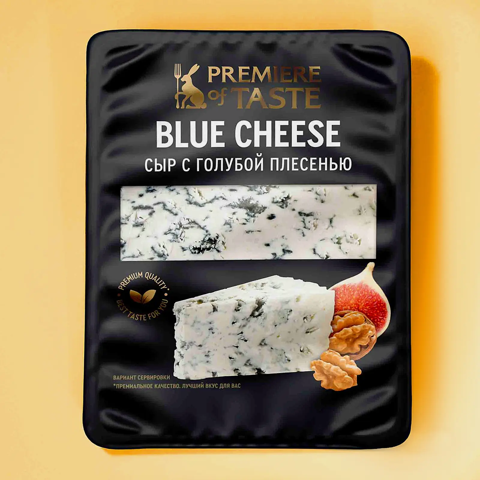 Изображение товара Сыр с голубой плесенью Premiere of Taste 50% 100г - насыщенный и ароматный Изображение товара Сыр с голубой плесенью Premiere of Taste 50% 100г - насыщенный и ароматный