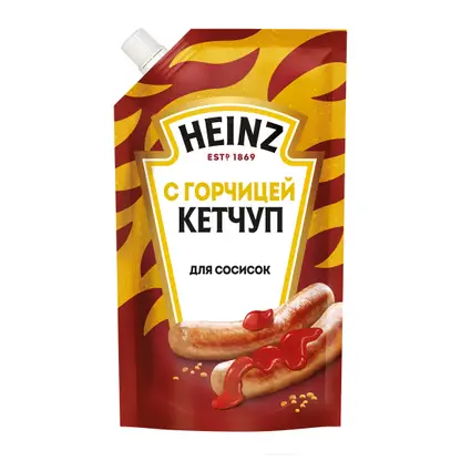 Изображение товара Кетчуп с горчицей Heinz 320г