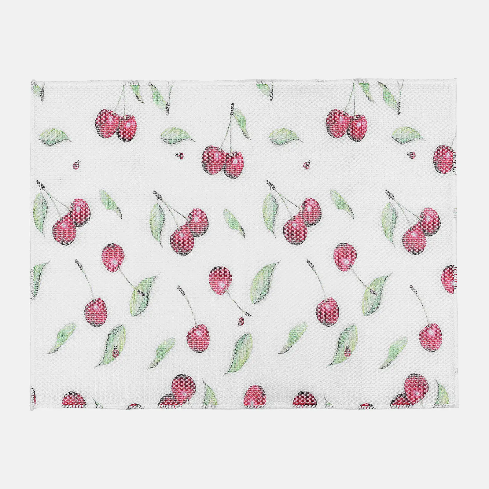 Коврик для сушки посуды Вишня Wellfort 50*38см