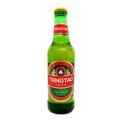 Пиво Tsingtao светлое фильтрованное пастеризованное 4.7% 330мл
