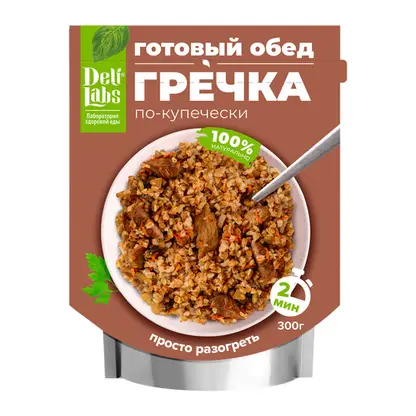 Изображение товара Гречка по-купечески Delilabs 300г