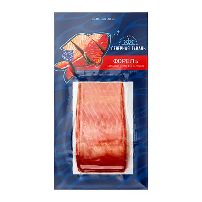 Изображение товара Форель Северная гавань филе-кусок слабосоленый 180г