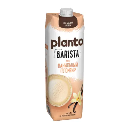 Изображение товара Напиток Planto соевый ваниль пломбирный обогащенный кальцием ультрапастеризованный 0.7% 1л