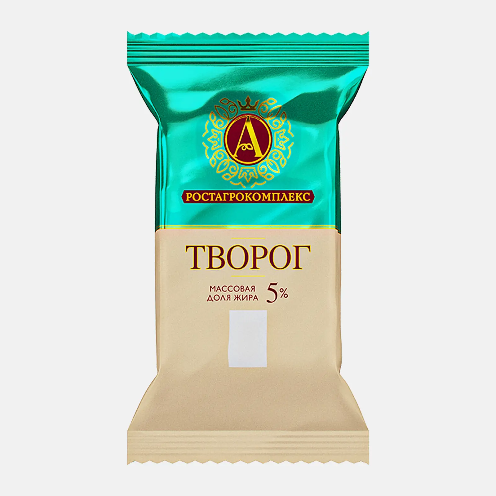 Изображение товара Творог Ростагроэкспорт 5% 180г мягкий натуральный продукт