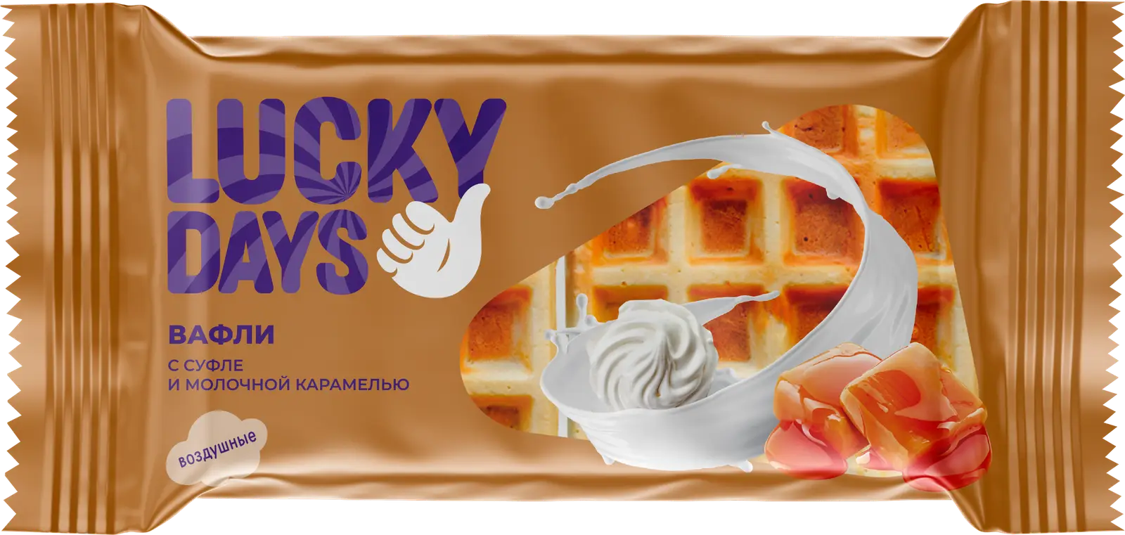Изображение товара Мягкий десерт с молочной карамелью Lucky Days 144г