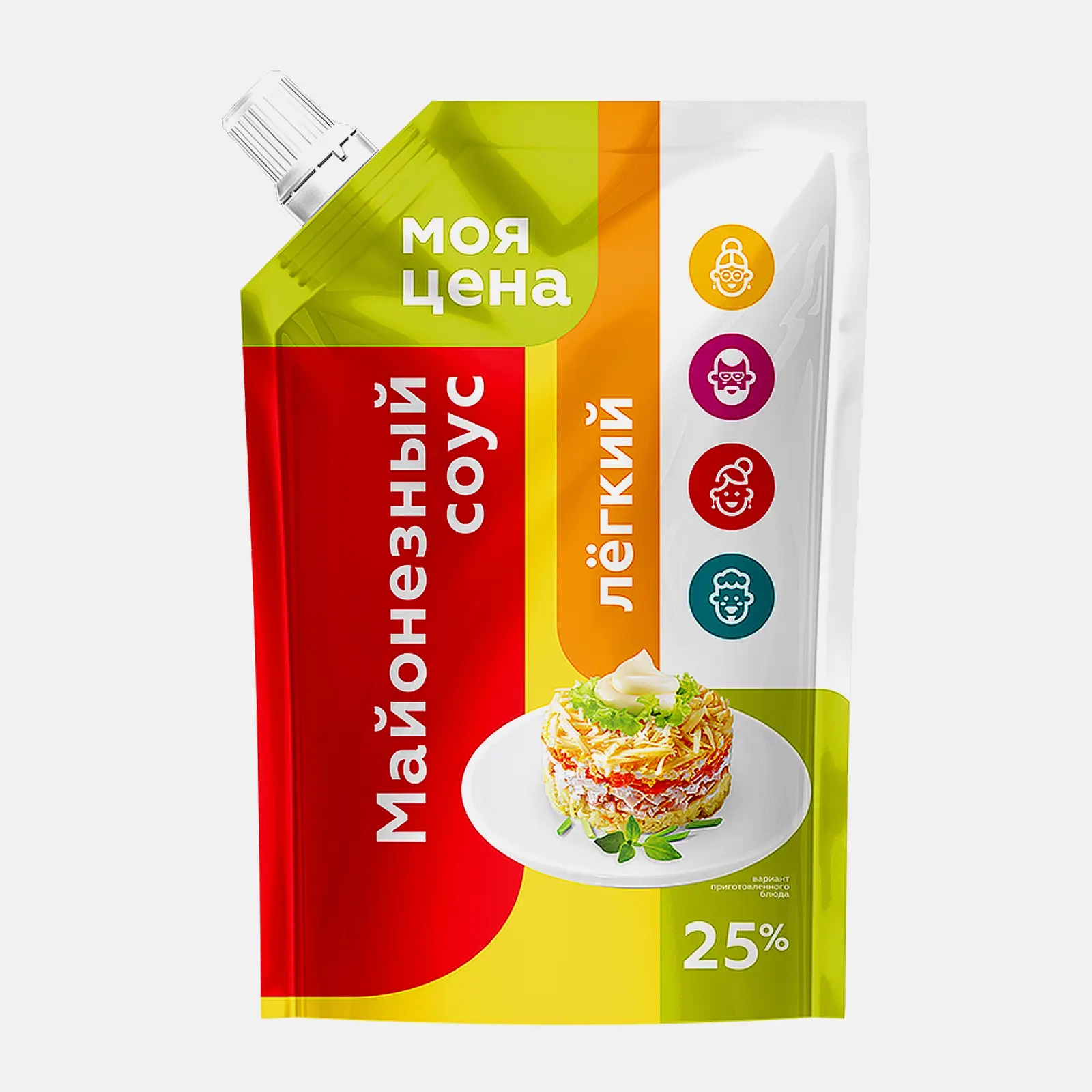 Изображение товара Соус майонезный Моя цена Легкий 25% 220мл