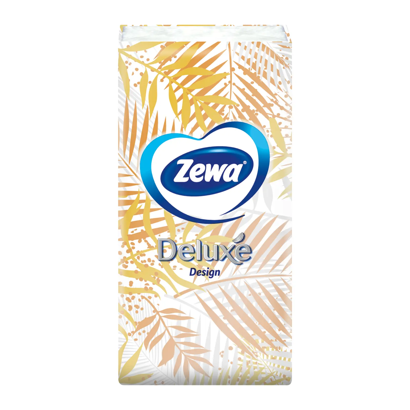 Платочки бумажные носовые Zewa Deluxe Design 3 слоя 10шт