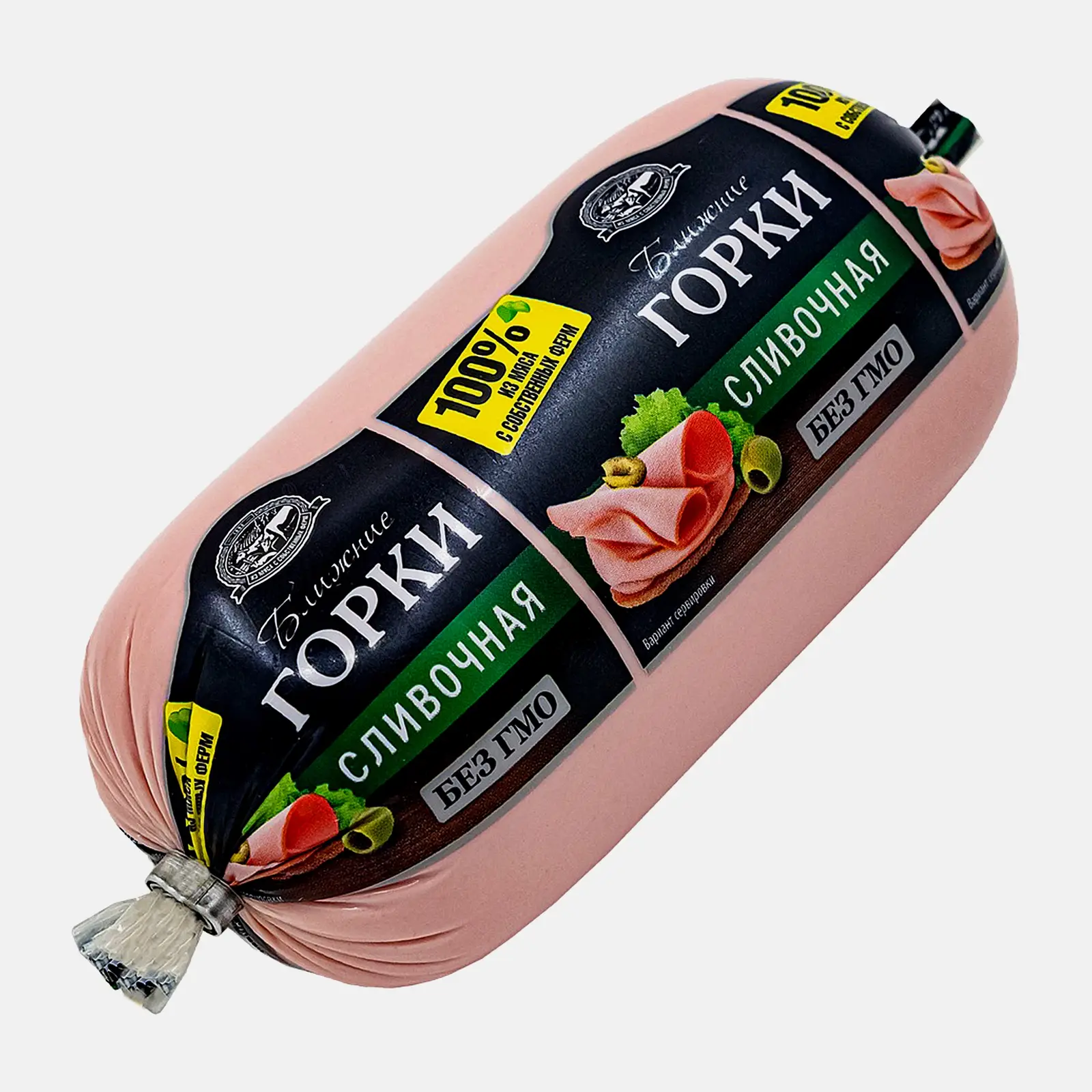 Изображение товара Колбаса сливочная Ближние Горки 400г - мягкий вкус и натуральные ингредиенты