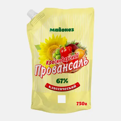 Майонез Провансаль Краснодарский 67% 750г