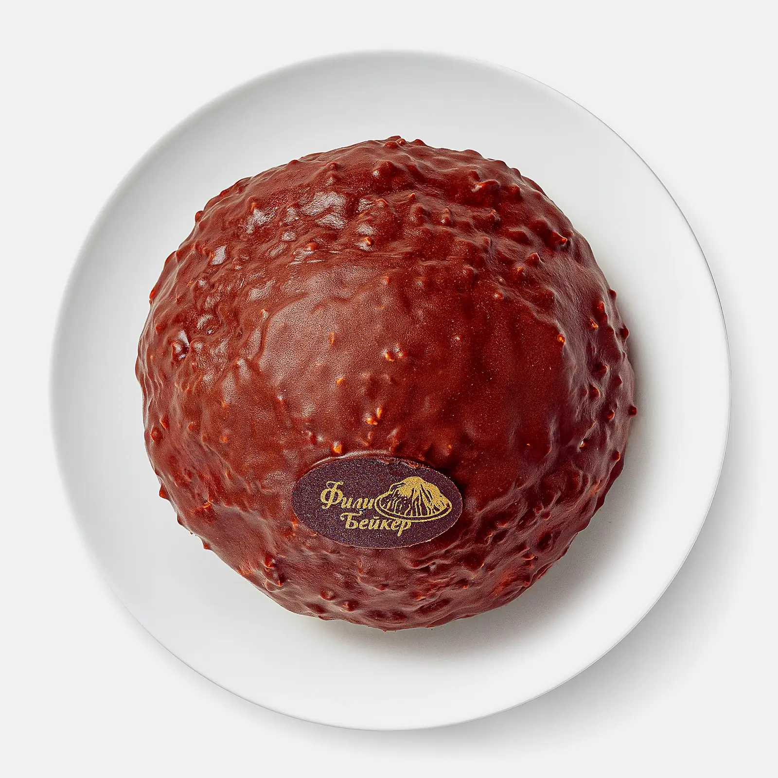 Изображение товара Торт бисквитный Эскимо Фили-Бейкер 450г вкусный десерт с шоколадной глазурью