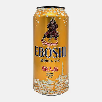 Пивной напиток светлый фильтрованный Eboshi Original 4.8% 500мл