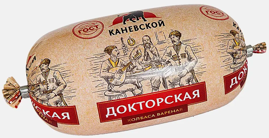 Колбаса Каневкой МПК Докторская вареная 500г