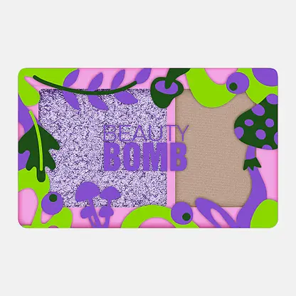 Палетка теней для век двойная тон 04 Beauty Bomb