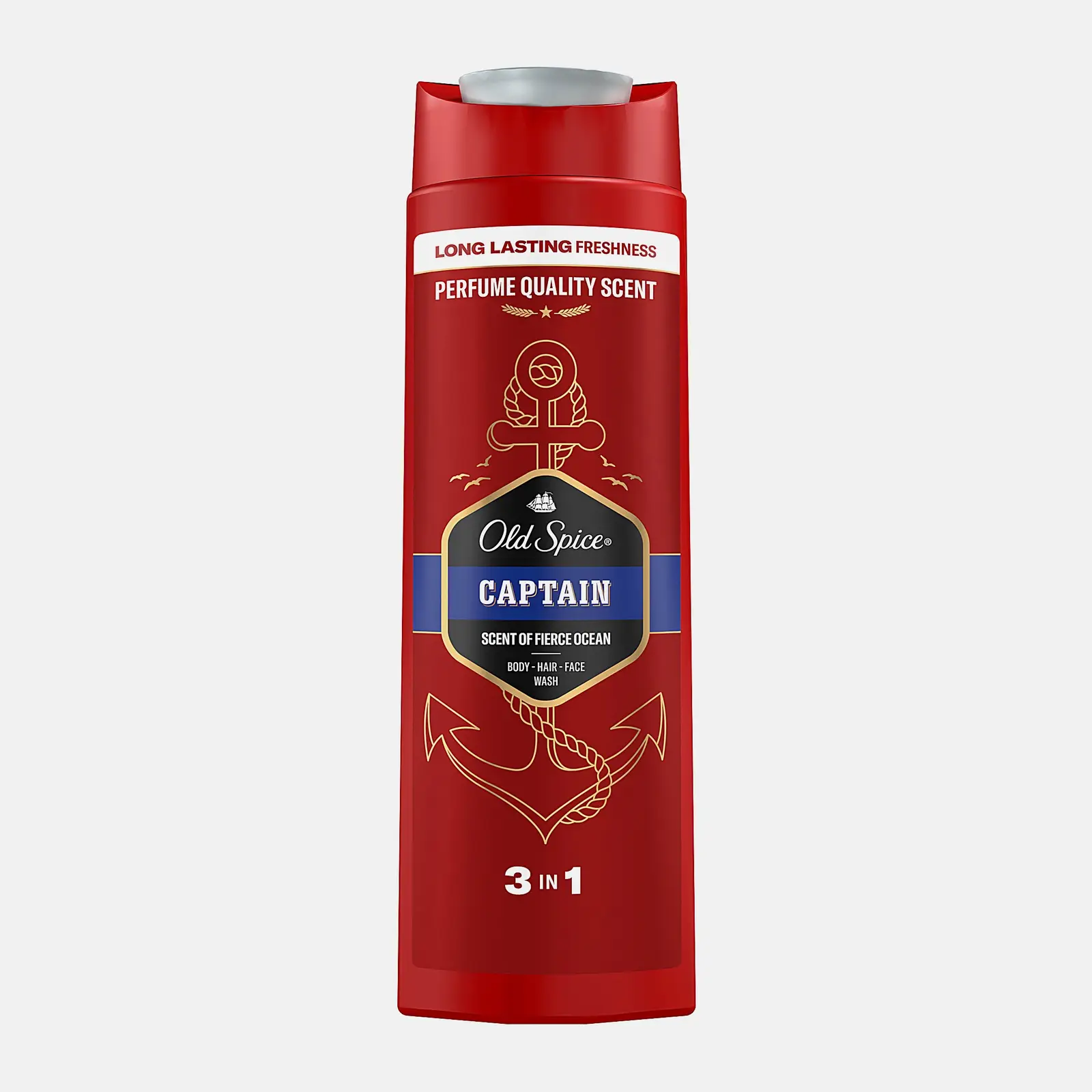 Гель для душа и шампунь Old Spice Captain 3в1 400мл
