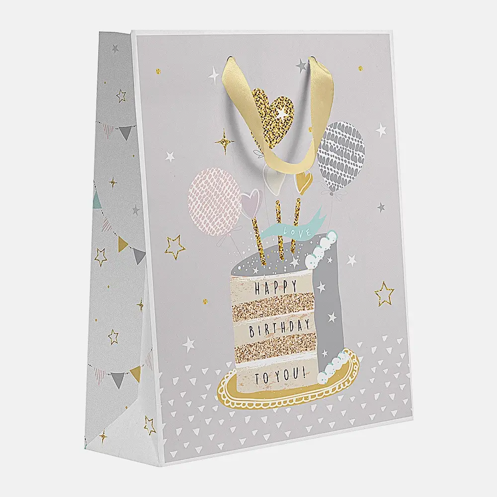 Пакет Пакетико подарочный XL Вечеринка 41*31*10см в ассортименте