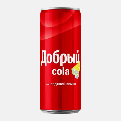 Напиток Добрый Кола Ледяной лимон 330мл