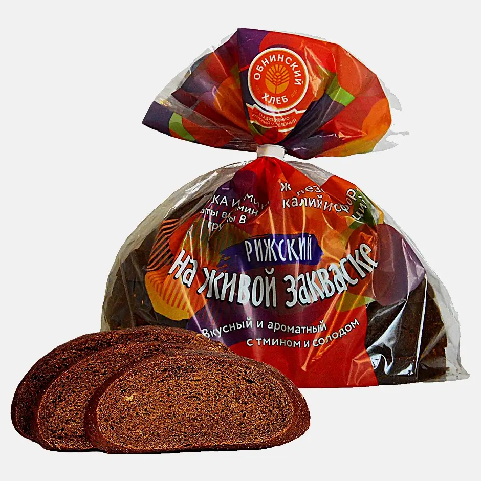 Изображение товара Хлеб Рижский Обнинский ХК 450г
