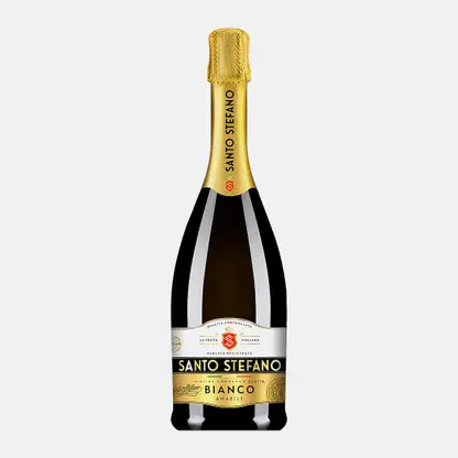 Напиток игристый белый полусладкий Santo Stefano 6% 750мл