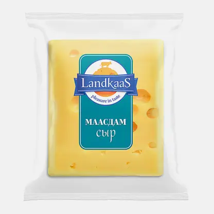 Сыр Landkaas Маасдам 45% весовой
