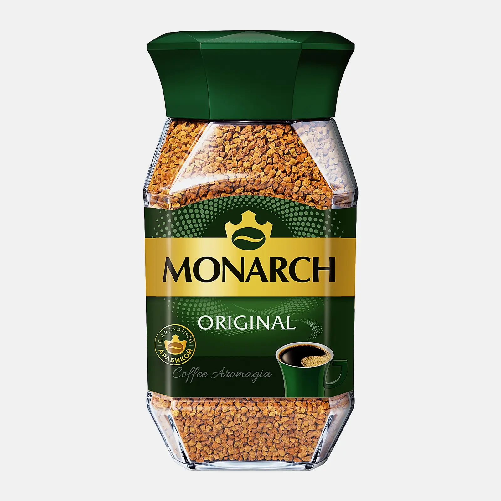 Изображение товара Кофе растворимый Monarch Original сублимированный 47.5г от Jacobs