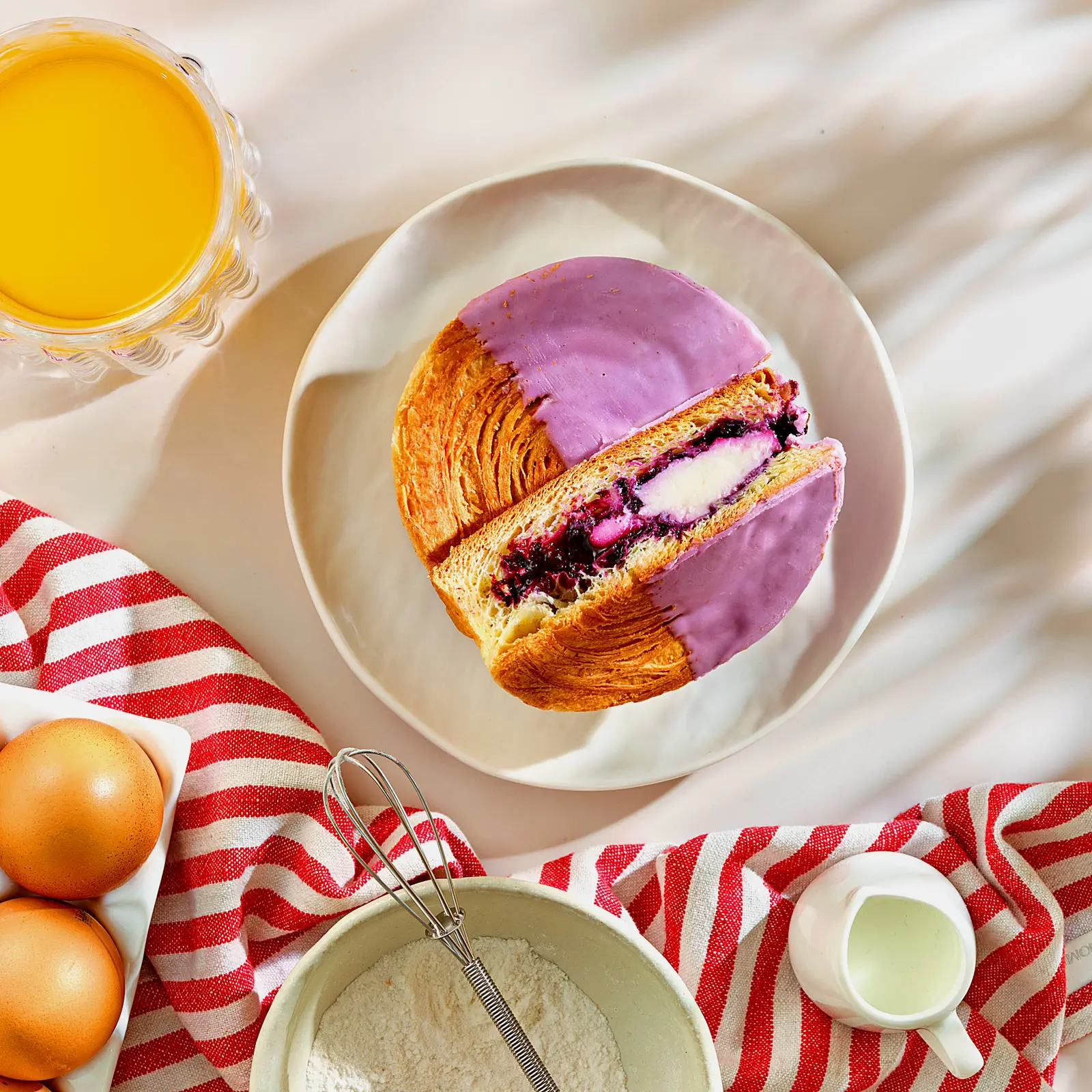 Круглоссан с черникой и лавандой 110г