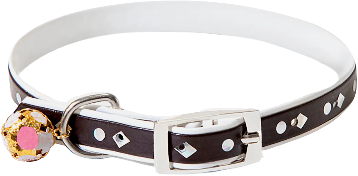 Изображение товара Кожаный ошейник Triol для кошек и собак мелких пород с регулируемой длиной