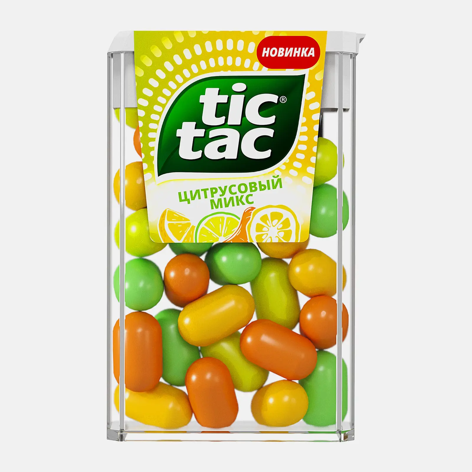 Драже освежающее Цитрусовый микс Tic Tac 16г