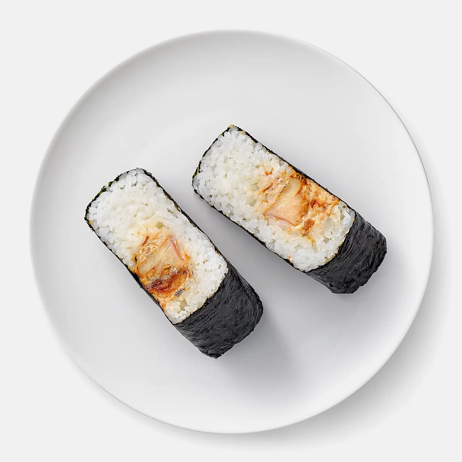 Изображение товара Онигири Угорь 120г с копченым угрём и рисом для суши Фуджи