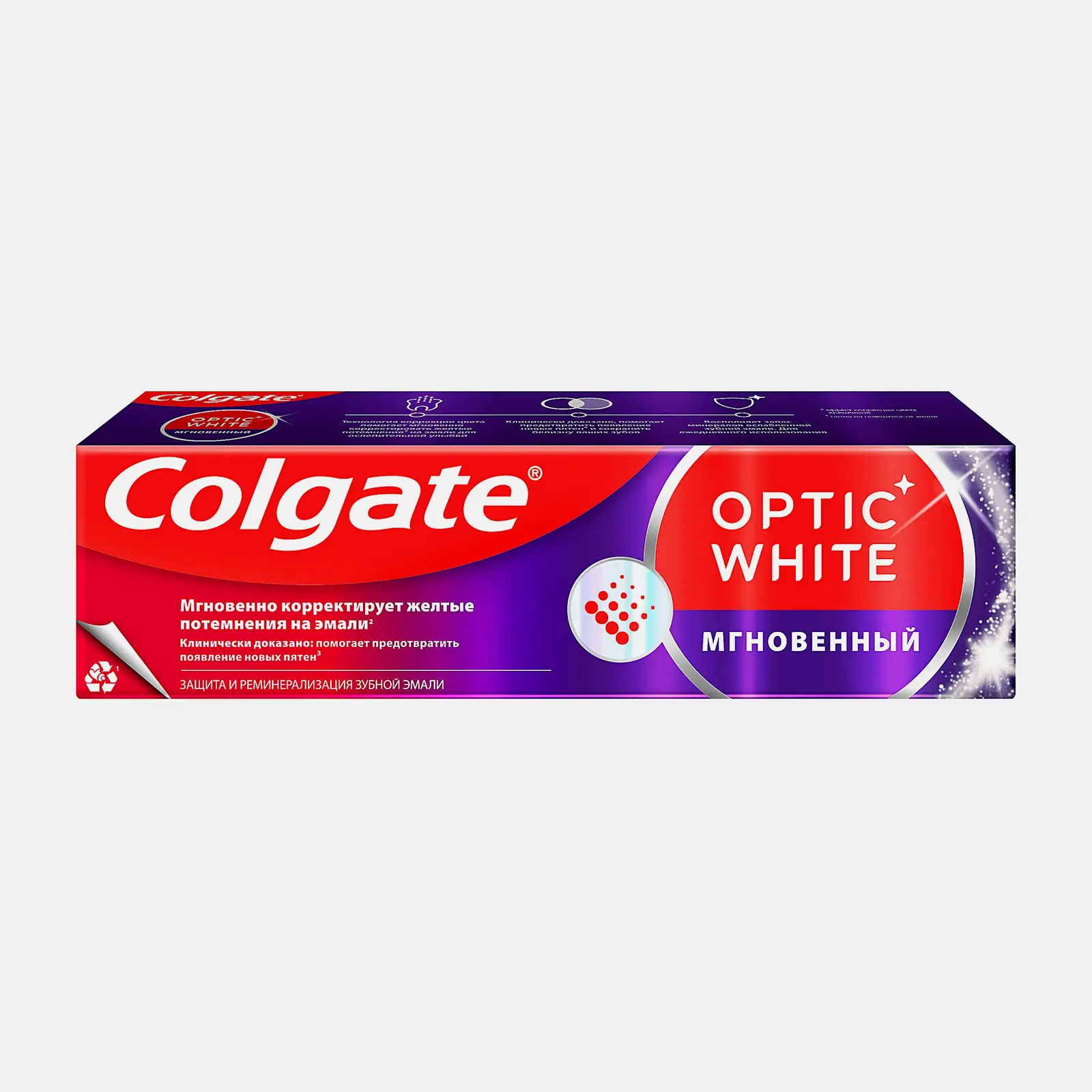 Зубная паста Optic White Colgate 75мл - фото 7