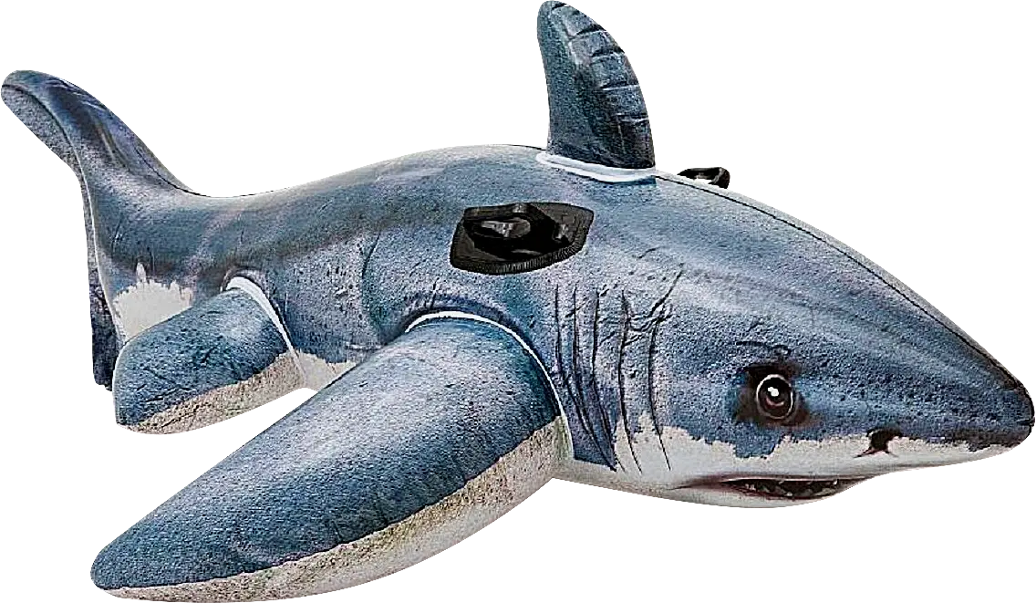 Игрушка для плавания Интэкс Рус Акула МК 57525NP 173*107см