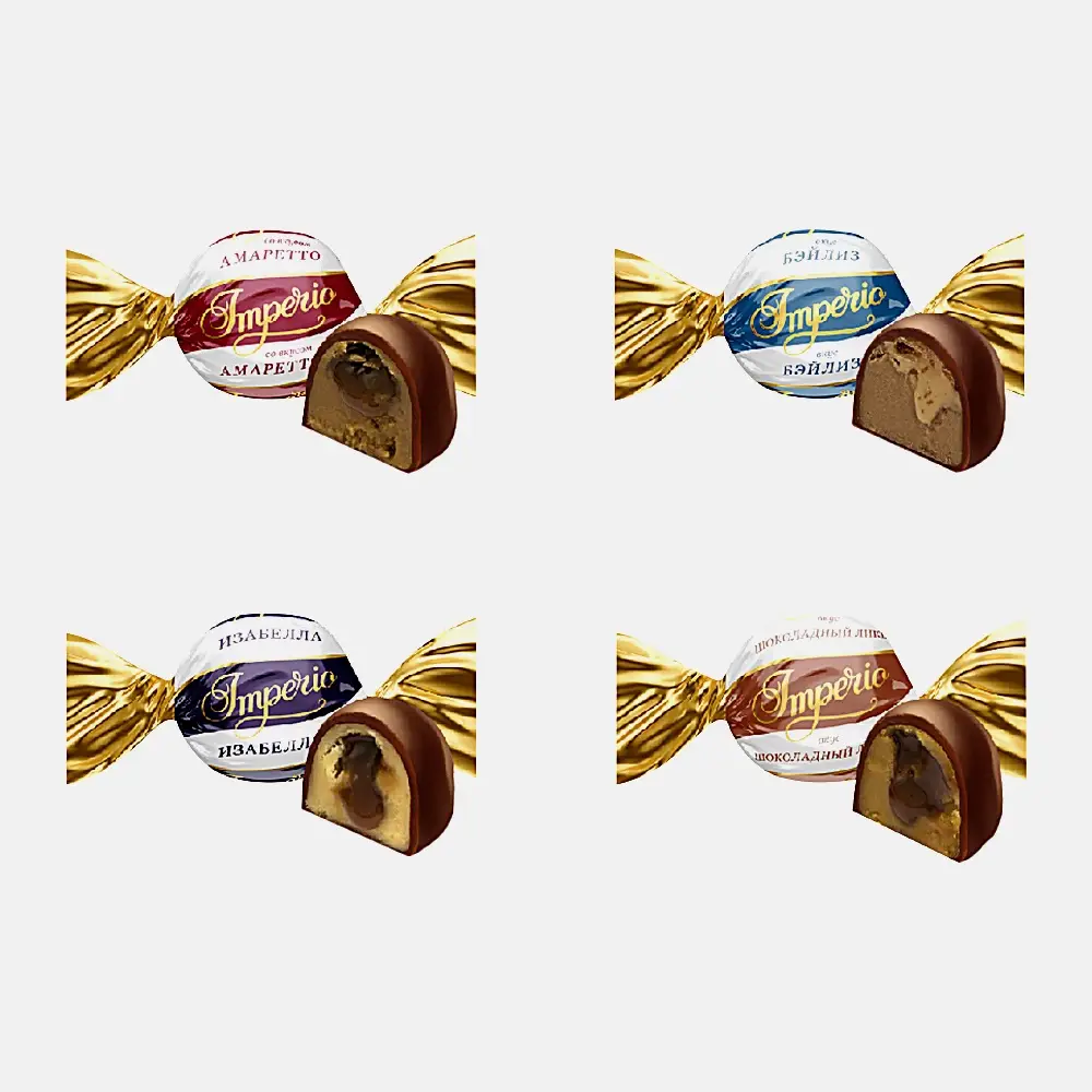 Изображение товара Конфеты Sweetlife Imperio ассорти 0.3 кг высокое качество приятный вкус