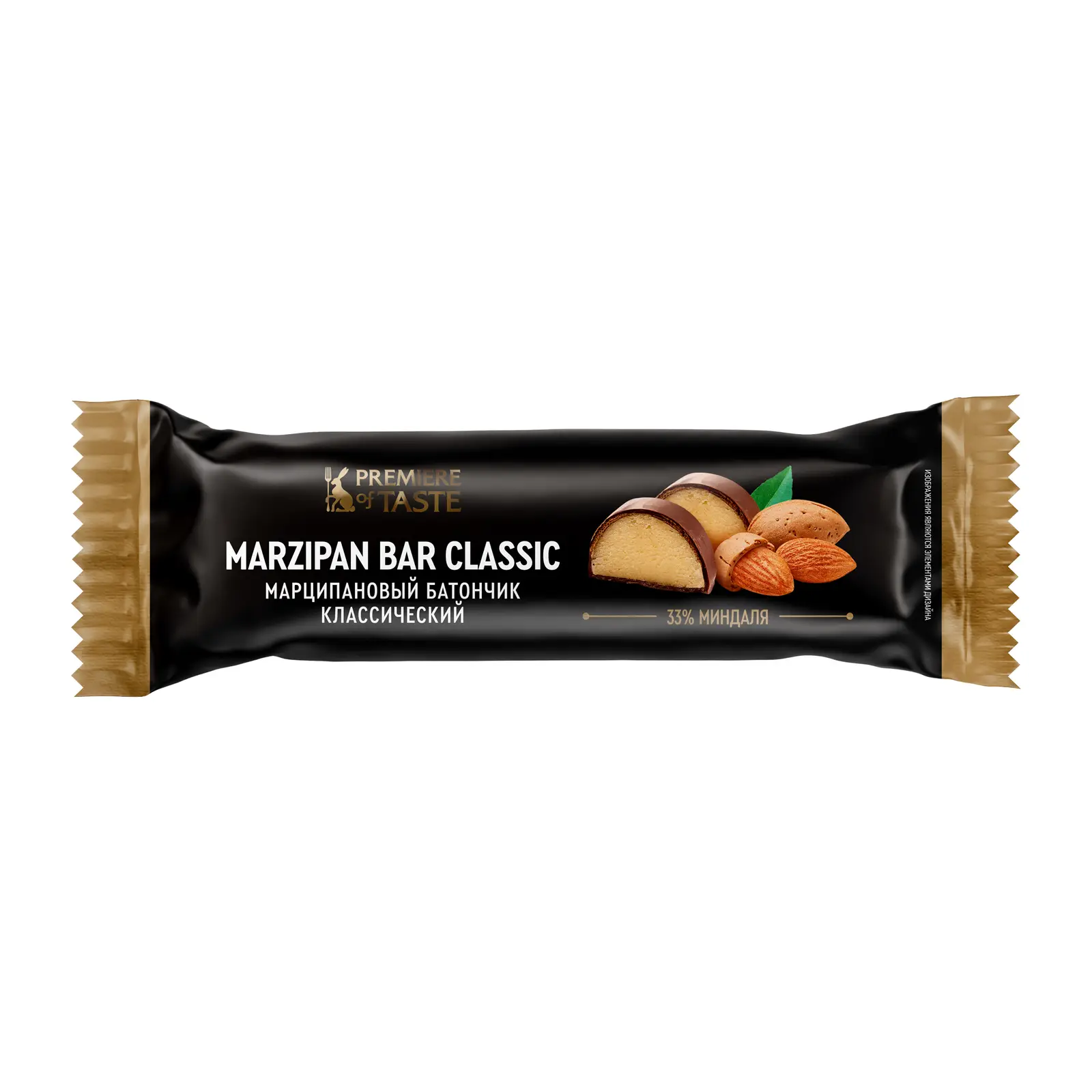 Изображение товара Марципановый батончик с 33% миндаля Premiere of Taste 90г