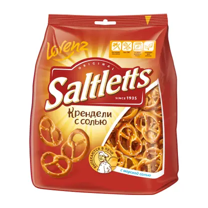Изображение товара Крендели с солью классические Saltletts 150г