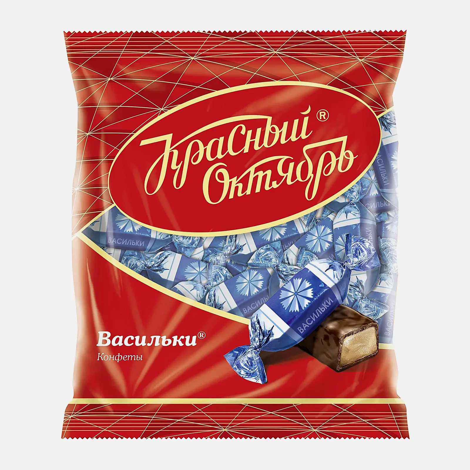 Конфеты Рот фронт Васильки крем-брюле 250г
